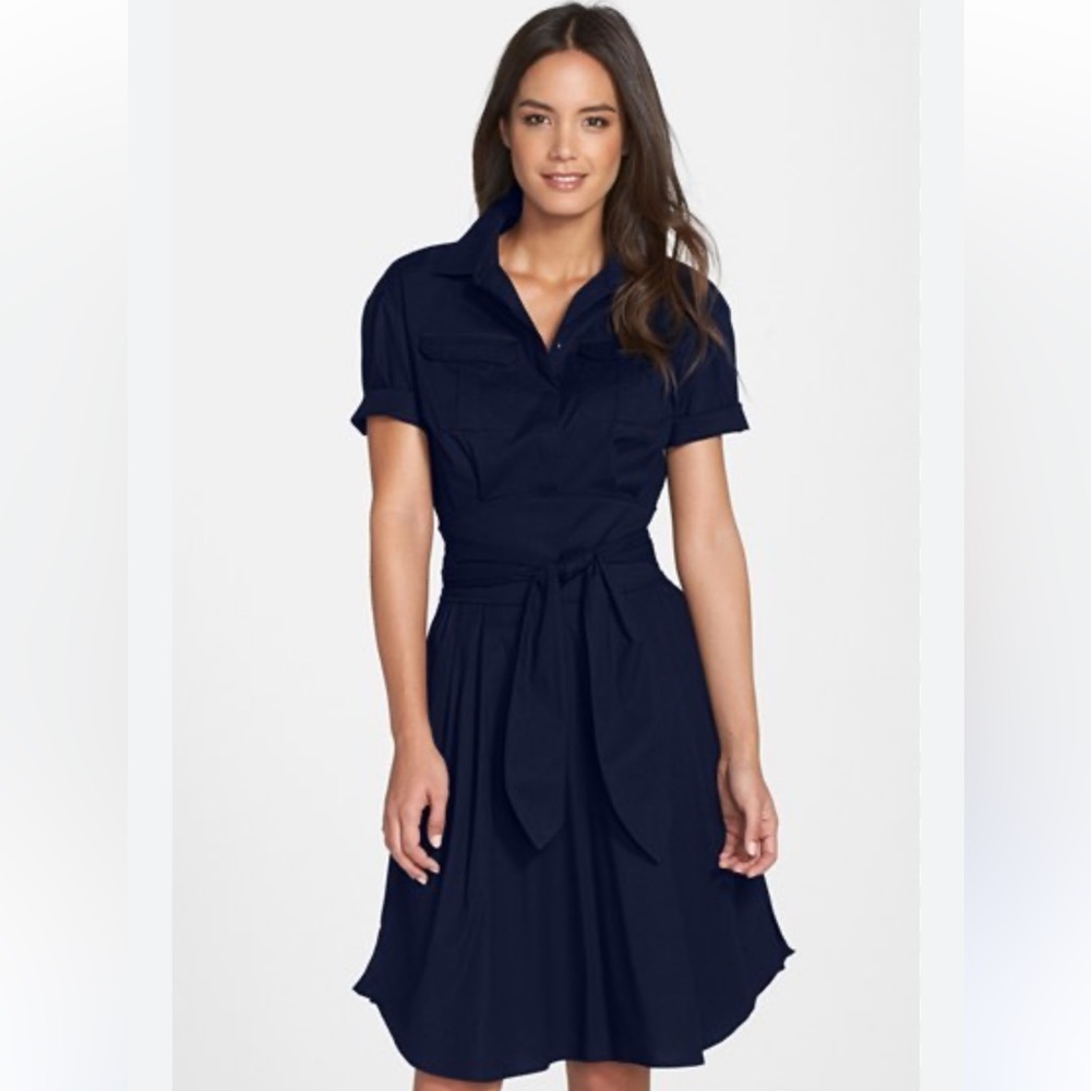 Beautiful navy dress